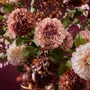 Floral decoration - Trend bouquet coffee colours - SILK-KA BV