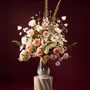 Floral decoration - Soft pastel flower mix - SILK-KA BV