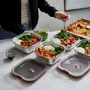 Food storage - BLACK+BLUM Lunch Box|Microwave Safe Stainless Steel |Square 1.1L |1.4L - BLACK+BLUM EUROPE