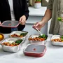 Food storage - BLACK+BLUM Lunch Box|Microwave Safe Stainless Steel |Square 1.1L |1.4L - BLACK+BLUM EUROPE