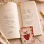 Stationery - Metal bookmark Happiness is shared — Hirondelles & Cie - HIRONDELLES &CIE