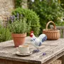 Sculptures, statuettes et miniatures - Figurine Coq Bleu blanc rouge 9 cm - ROLANDE DU DREUILH  LACE JEWEL