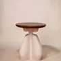 Autres tables  - Table d'appoint 6 - Chêne foncé - LB CERAMIQUES