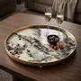 Plateaux - Plateau en quartzite naturelle Ø 400 mm - SAGIT
