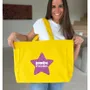 Bags and totes - Reusable Shopping Tote Bag – Nancy Yellow (43 × 15 × 36 cm) - MOONPACK