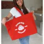 Bags and totes - Reusable tote bag — Nancy Orange (43×15×36 cm) - MOONPACK