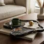Decorative objects - Irregularly shaped brown marble tray - SAGIT