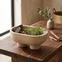 Trays - Bol en travertin beige - SAGIT