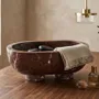 Trays - Rosso Levanto marble bowl - SAGIT