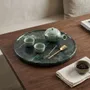 Trays - Green marble tray - SAGIT