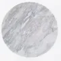 Tables basses - Table basse en marbre gris clair Ø 800 mm - SAGIT