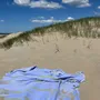 Autres linges de bain - fouta XL bleu lavende-vert mousse 220x160 cm - OTTOMANIA