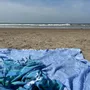 Other bath linens - hammam towel XL ocean blue/jade green 220x160cm - OTTOMANIA