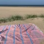 Other bath linens - hammam towel XL copper/ocean blue 220x160cm - OTTOMANIA