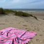 Other bath linens - hammam towel XL candy pink-ocean blue 220x160 cm - OTTOMANIA