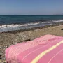 Other bath linens - hammam towel XL tulip pink/yellow 220x160cm - OTTOMANIA