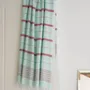 Autres linges de bain - fouta vert menthe-bordeaux 170x100 cm - OTTOMANIA