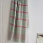 Autres linges de bain - fouta sauge/fuchsia 170x100cm - OTTOMANIA