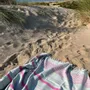 Other bath linens - hammam towel XL sage/fuchsia 220x160cm - OTTOMANIA