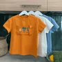 Children's fashion - Orange Vegetable Riddle T-Shirt - CHOUETTE