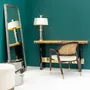 Dressings - Cluster Miroir en pied, acier inoxydable brossé, écrou laiton - DUISTT