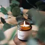 Bougies - Eucalyptus + Menthe poivree | Bougie Pot Ambré |250ml - OCTŌ