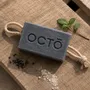 Soaps - 100% natural and vegan rope soap | Deep Forest Peppermint Essential Oil, Palmarosa, White Clay, Activated Charcoal - OCTŌ
