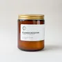 Candles - Flower Meadow (Geranium + Neroli + Lavender) | Amber jar candle |250ml - OCTŌ