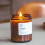 Bougies - Amber (Lavande + Patchouli + Encens) | Bougie Pot Ambré |250ml - OCTŌ