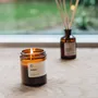 Bougies - Amber (Lavande + Patchouli + Encens) | Bougie Pot Ambré |250ml - OCTŌ