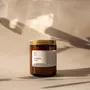 Candles - Morning Light (Neroli + Lime + Basil) | Amber Jar Candle |120ml - OCTŌ