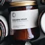 Candles - Golden Hour (Mandarin + Patchouli + Ylang Ylang) | Amber Jar Candle |250ml - OCTŌ