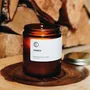 Candles - Amber (Lavender + Patchouli + Frankincense) | Amber Jar Candle |120ml - OCTŌ
