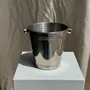 Wine accessories - H19 D19 silver plated champagne bucket - OFFICE OBJETS