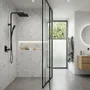 Mosaics - White carrara marble mosaic - SAGIT
