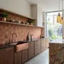 Mosaics - Red marble mosaic - SAGIT