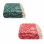 Plaids - Plaid en laine mérinos australienne Noel - LANAVITTA