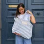Bags and totes - BIARRITZ Tote Bag – Blue (43 × 15 × 36 cm) - MOONPACK