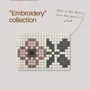 Mosaics - Modular Mosaic Decor - Broderie Collection - FRAGMENT - STUDIO DE MOSAÏQUE