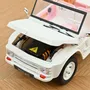Cadeaux - Citroën Méhari 2023 Blanc et Rose - Voiture miniature 1/18 - NOREV