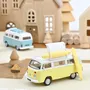 Jouets enfants - Voiture jouet VW Combi T2b Camper Van 1973 Jaune pastel Jet-car 1/43 - NOREV