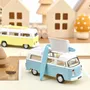 Jouets enfants - Voiture jouet VW Combi T2b Camper Van 1973 Bleu Pastel Jet-car 1/43 - NOREV