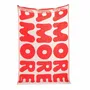 Throw blankets - Wool Throw Blanket in Red – KLEKKS NO. 11 (AMORE) - KLEKKS