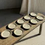 Assiettes au quotidien - Lot de 9 petites assiettes à dessert en porcelaine de Sologne - OFFICE OBJETS