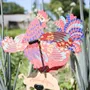 Accessoires de déco extérieure - Girouette Emma Poule - LES RITOURNAILES