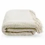 Throw blankets - Wool Blend Throw Symphony - LANAVITTA