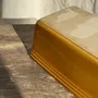 Kitchen utensils - Large honey-colored ceramic terrine dish, caramel H10 L29 - OFFICE OBJETS