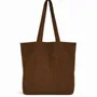 Bags and totes - Reusable velvet bag - Brown (41,5x10x 9cm) - MOONPACK