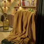 Throw blankets - Bouclé Throw Lounge - LANAVITTA