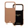 Leather goods - Phone case with leather card holder — made in Italy - LOUVINI PARIS